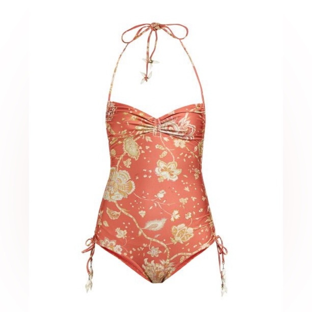 Zimmermann Veneto paisley print one piece swimsuit